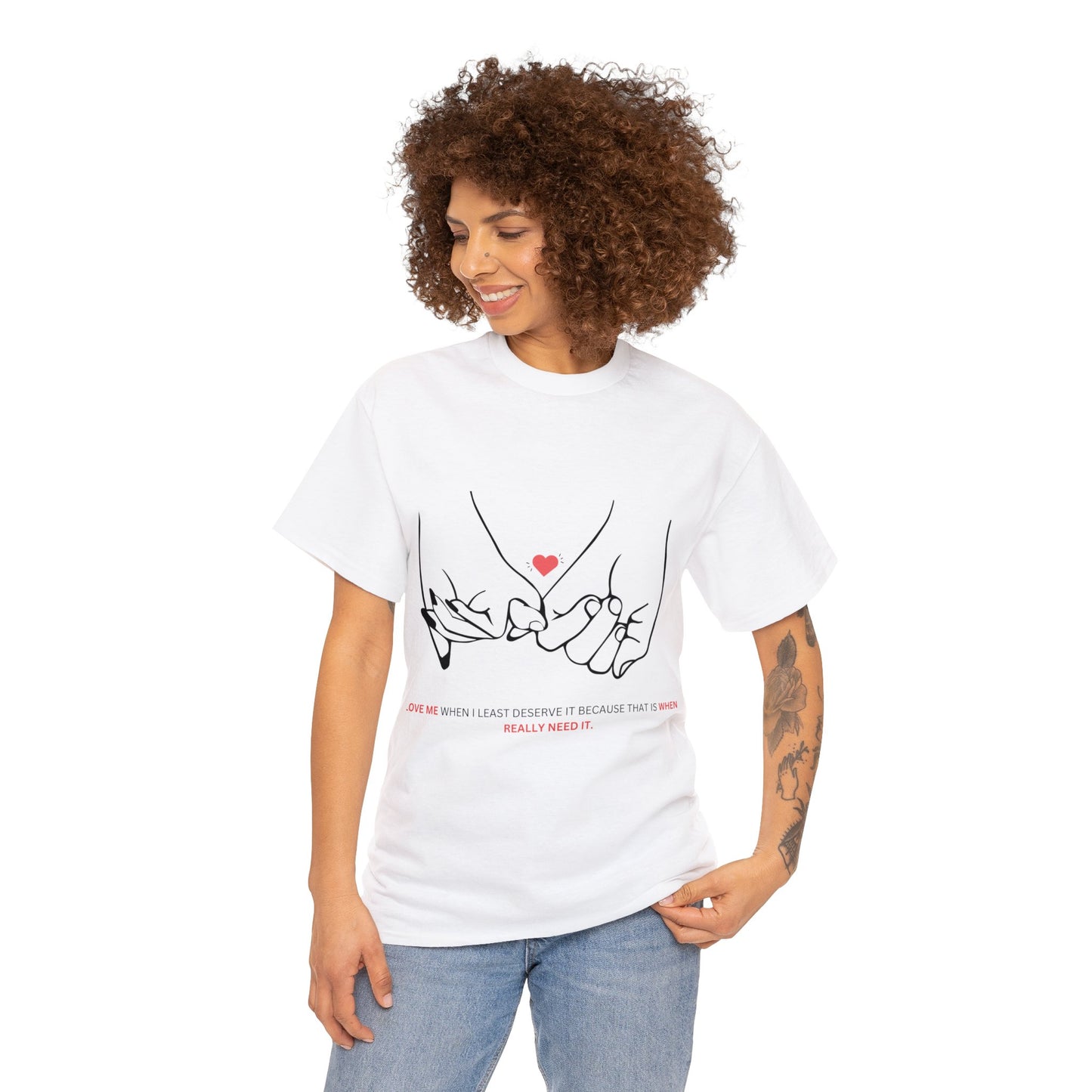 Love Me Cotton Tee Heavy