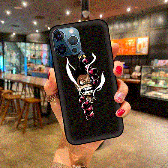 Silicone Anime Case for iPhones