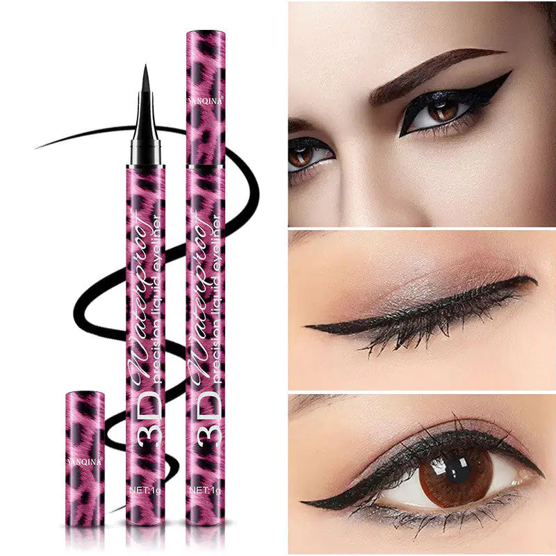 Red Leopard Eyeliner And Mascara Set