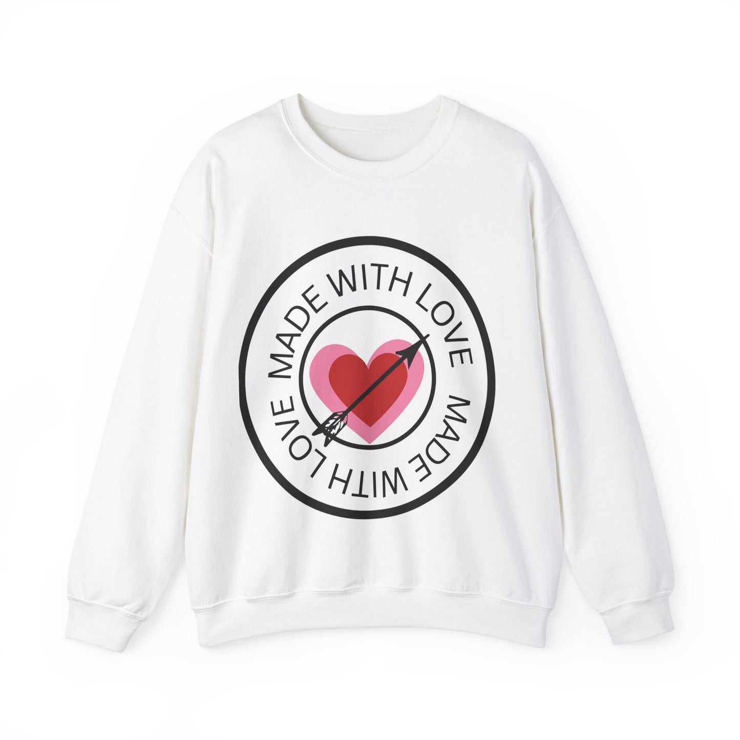 Made With Love Heavy Blend™ Crewneck Sweatshirt