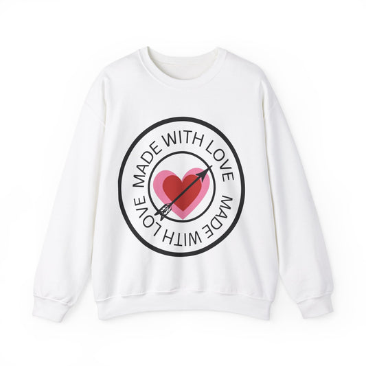 Made With Love Heavy Blend™ Crewneck Sweatshirt