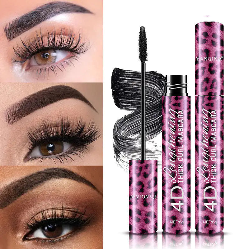 Red Leopard Eyeliner And Mascara Set